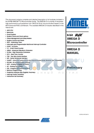 XMEGAD datasheet - Interrupts and Programmable Multi-level Interrupt Controller