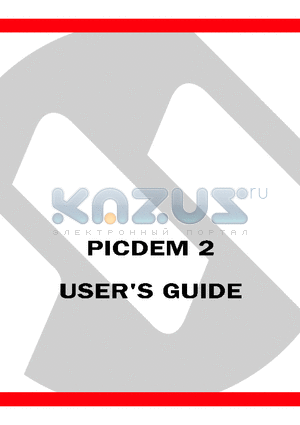 PICDEM2 datasheet - simple board