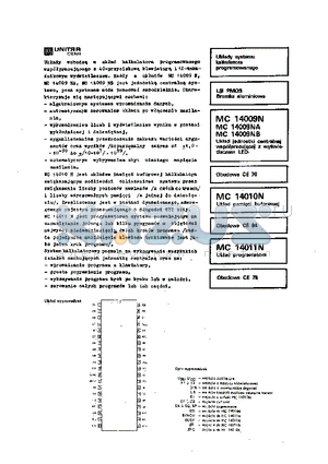 MC14009NA datasheet - MC14009N