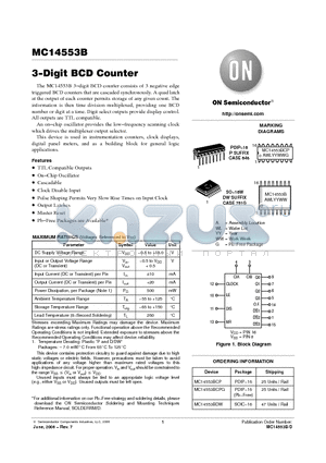 MC14553B_06 datasheet - 3−Digit BCD Counter