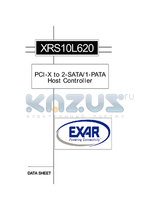 XRS10L620 datasheet - PCI-X to 2-SATA/1-PATA Host Controller