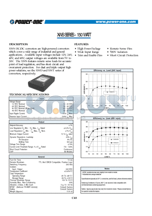 XWS1205 datasheet - High Power Package