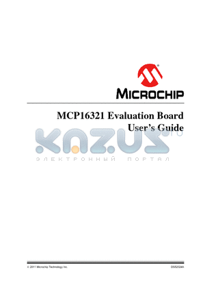 MCP16321 datasheet - This chapter contains general information that will be useful to know before using the MCP16321 Evaluation