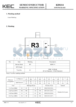 KDS114_08 datasheet - USM PACKAGE