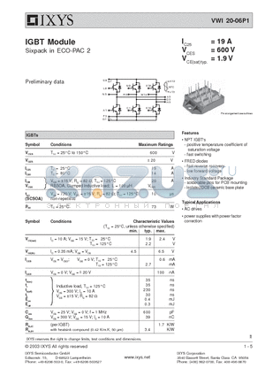 L558 datasheet - IGBT Module