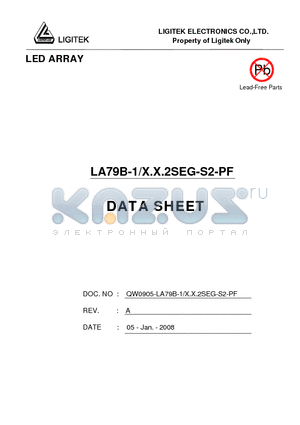 LA79B-1-X.X.2SEG-S2-PF datasheet - LED ARRAY