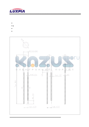 LBH3000 datasheet - High Brightness LED Lamp