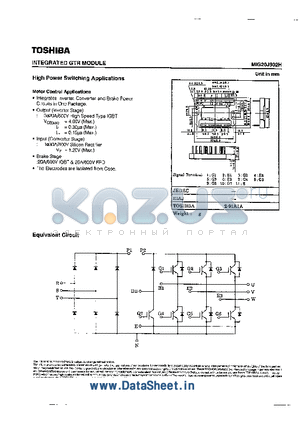 MIG20J902H datasheet - INTEGRATED GTR MODULE