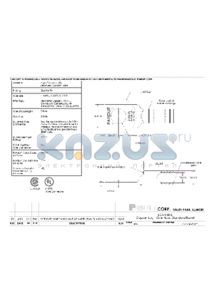 LCA4-38-L datasheet - COPPER LUG - ONE-HOLE, STANDARD BARREL