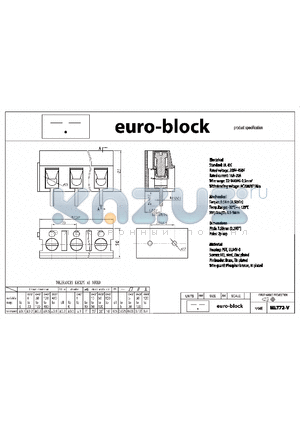 MLT72-V datasheet - Standard : UL - IEC 300V - 450V 16A - 20A