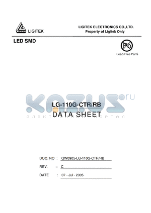 LG-110G-CTR-RB datasheet - LED SMD