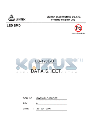 LG-170E-DT datasheet - LED SMD