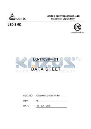 LG-170SRF-DT datasheet - LED SMD
