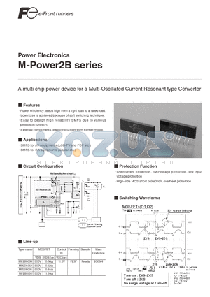 MP2B5150 datasheet - A multi chip power device for a Multi-Oscillated Current Resonant type Converter