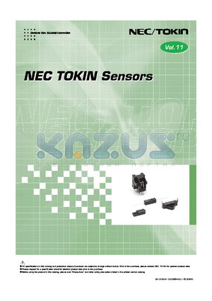 MR-1 datasheet - NEC TOKIN Sensors