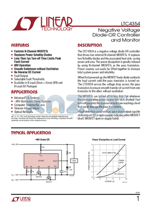 LTC4252-2 datasheet - Negative Voltage Diode-OR Controller