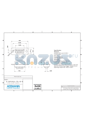 AE10096 datasheet - D-SUB SOLDER