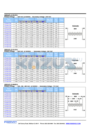 CT0750-D00 datasheet - Schematic