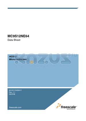 MC9S12NE64_06 datasheet - Microcontrollers