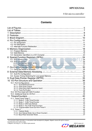 MPC82G516AS3 datasheet - 8-bit microcontroller