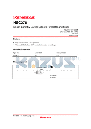 HSC276_03 datasheet - HSC276_03