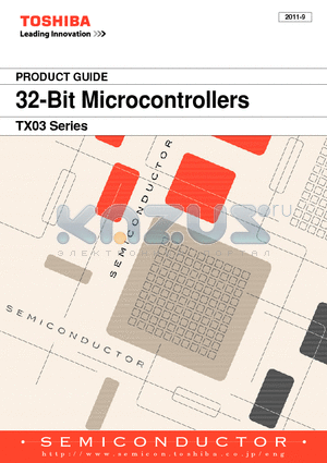 TMPM366FDFG datasheet - 32-Bit Microcontrollers