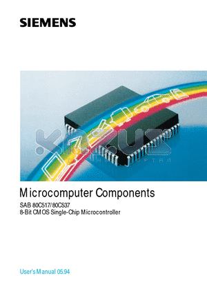 SAB80C537-M16 datasheet - 8-Bit CMOS Single-Chip Microcontroller