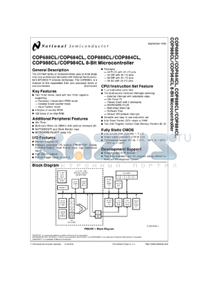 COPCL984WM datasheet - 8-Bit Microcontroller