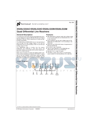 5962-7802006Q2A datasheet - Quad Differential Line Receivers