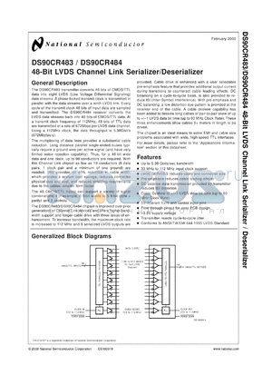 CLINK3V48BT-112 datasheet - Serializer