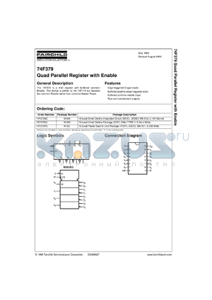 74F379SCX datasheet - Quad Parallel Register with Enable