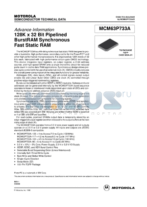 MC141516FJ datasheet - LCD backplane driver