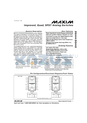 MAX5839BEMN datasheet - Octal, 13-bit voltage-output DAC with parallel interface. INL(LSB) +-4