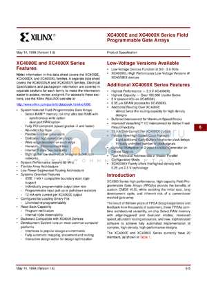 XC4028EX-3HQ240C datasheet - Field programmable gate array.