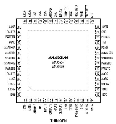   MAX5957, MAX5958