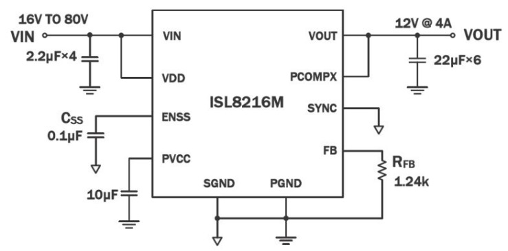 ISL8216M circuit diagram