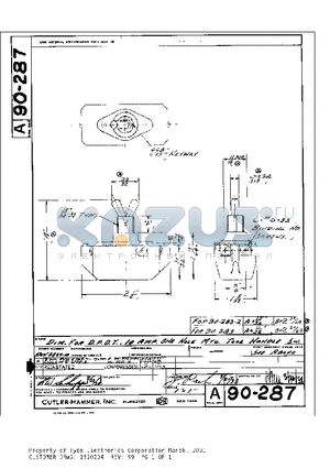 0-1520192-3 datasheet - 10amp, one hol mtg