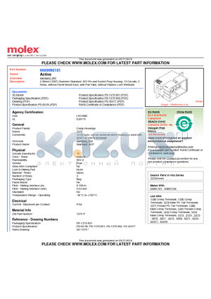 0003-09-2159 datasheet - 2.36mm (.093