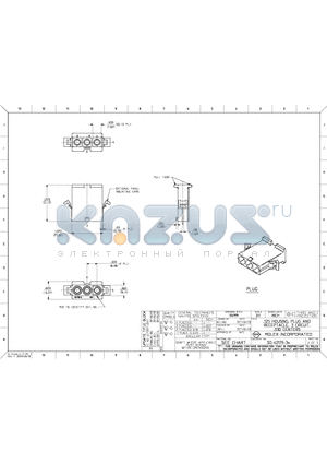 0003-12-2036 datasheet - .125 HOUSING, PLUG AND RECEPTACLE, 3 CIRCUIT, 330 CENTERS