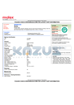 0003061043 datasheet - 1.57mm (.062