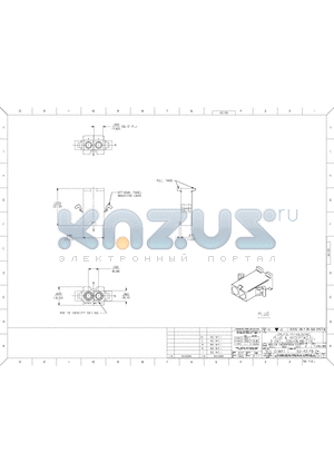 0003122025-E datasheet - .125/(3.17) HOUSING, PLUG AND RECEPTACLE, 2 CKT., . 330/(8.38)CTR.