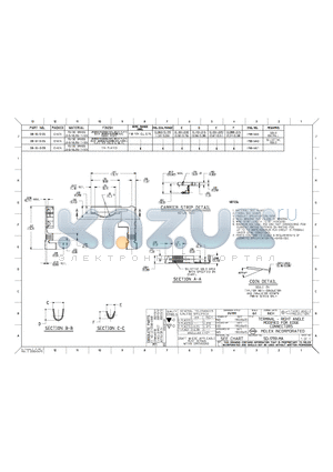 0008300109 datasheet - TERMINAL - RIGHT ANGLE MODIFIED FOR EDGE CONNECTORS