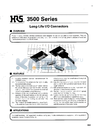 3540-16P datasheet - Long-Life I/O Connectors