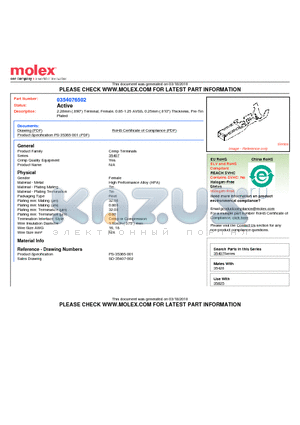 35407-6102 datasheet - 2.28mm (.090