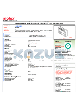 0009065090 datasheet - 3.96mm (.156