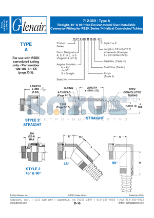 712SH360M16 datasheet - Non-Environmental User-Installable