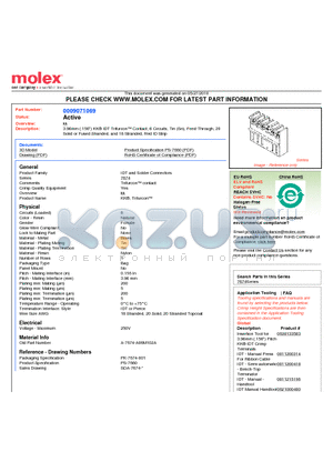 0009071069 datasheet - 3.96mm (.156