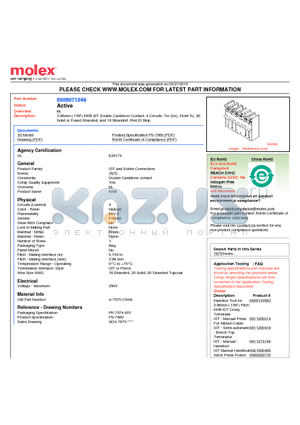 0009071048 datasheet - 3.96mm (.156