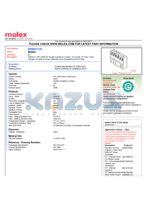 0009071147 datasheet - 3.96mm (.156