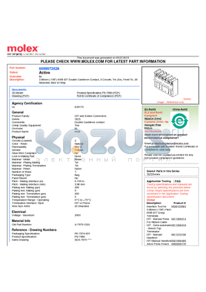 0009072028 datasheet - 3.96mm (.156